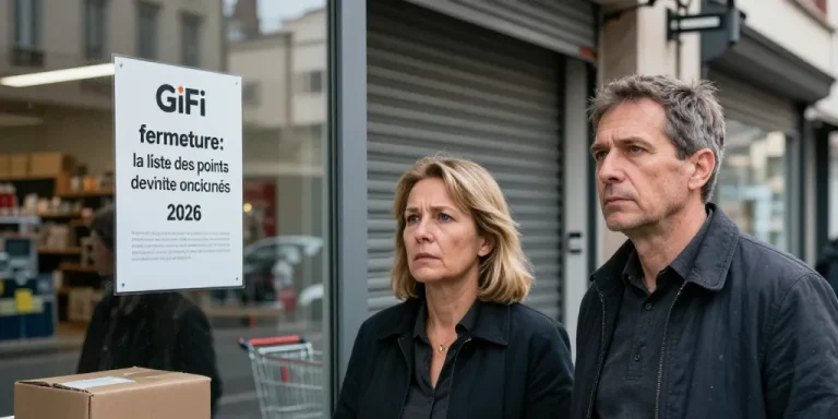 magasins gifi fermeture